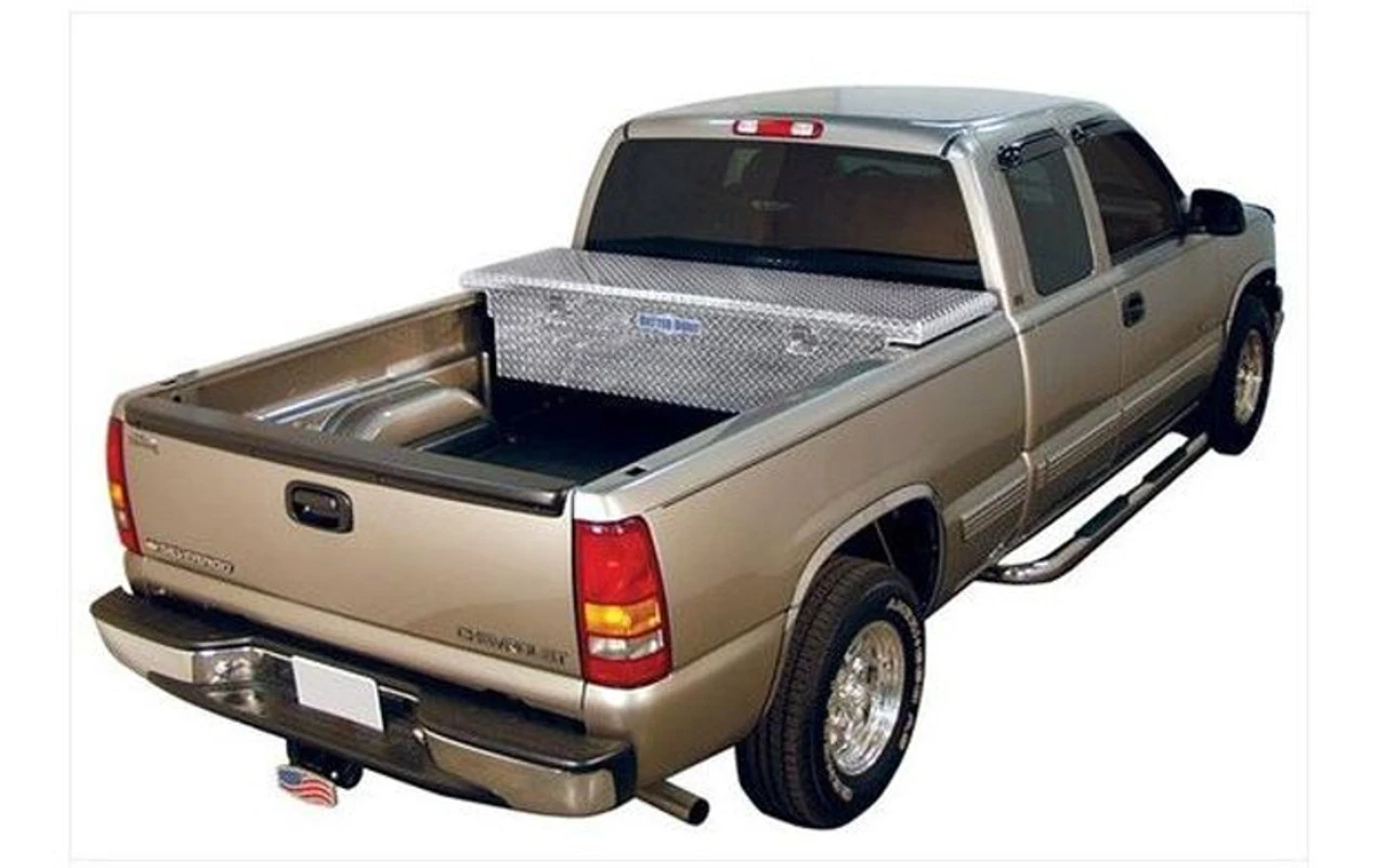 BETTER BUILT ALUMINUM CROSSOVER LOW PROFILE TRUCK TOOL BOX- SILVER - Image 7