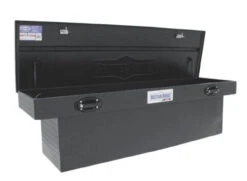 BETTER BUILT ALUMINUM CROSSOVER STANDARD DEEP TRUCK TOOL BOX- MATTE BLACK