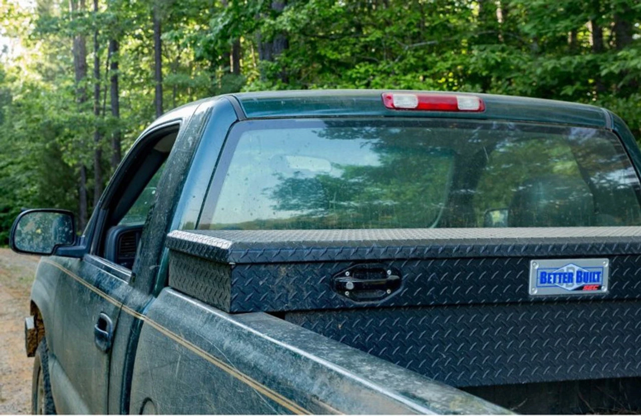 Better Built Aluminum Crossover Standard Low Profile Truck Tool Box- Matte Black - Image 3